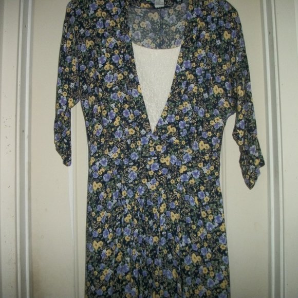 VINT COTTAGECORE STEAMPUNK FOLKLORE DRESS 12 - Picture 2 of 6